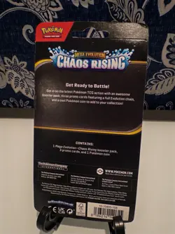 Pokemon Mega Evolution Chaos Rising Premium Checklane Blister Flygon Sealed - Image 3