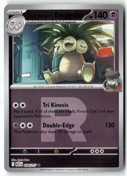 Team Rocket's exeggutor (Team Rocket) 078/217 Rare Ascended Heroes Pokemon NM - Image 1