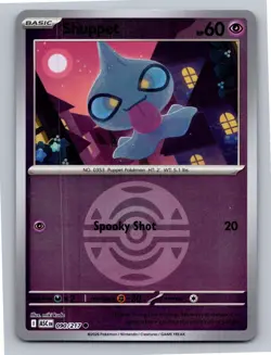 Shuppet (Dusk Ball) 090/217 Common Ascended Heroes Pokemon Near Mint - Image 1