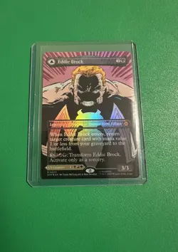 Eddie Brock (0233) (Borderless) [Marvel Spider-Man] Foil Near Mint - Image 1