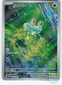 Froakie 088/086 Holo Illustration Rare Chaos Rising Pokemon Near Mint - Image 1