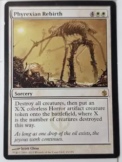 Phyrexian Rebirth - Mirrodin Besieged - Magic the Gathering MTG Nice! - Image 1