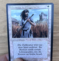 Swords To Plowshares Magic The Gathering German FBB Revised 3rd Edition MTG - Image 2