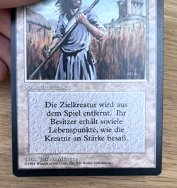 Swords To Plowshares Magic The Gathering German FBB Revised 3rd Edition MTG - Image 3