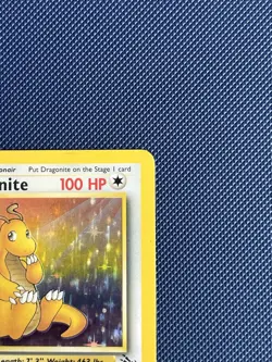 Dragonite 4/62 Pokemon Fossil Unlimited Holo Rare Card WOTC - LP-/MP+ - Image 4