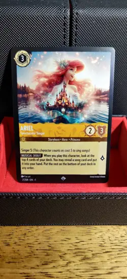 LORCANA custom proxy cards.Ariel spectacular singer - Image 1