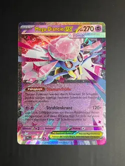 Mega Diancie EX PFL 041/094 Fatale Flammen Double Rare Pokemon Karte DE NM - Image 1