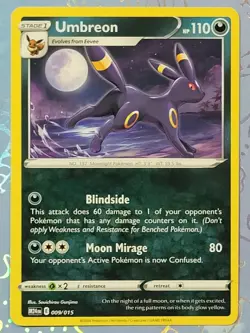 Umbreon 009/015 M24 McDonald's Promo Pokemon Card MINT - Image 1