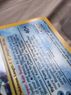 Pokemon Card english Blastoise 2/102 Holo Base Set Wizards 1999 MP - Image 5