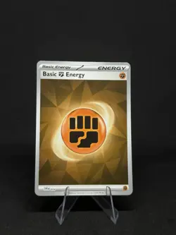 Basic Fighting Energy Holo - SVE014 Stellar Crown - Pokemon Card NM - Image 1