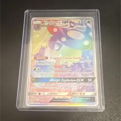 The Pokemon Company Vileplume GX 250/236 Cosmic Eclipse Secret Rare Holo - Image 1