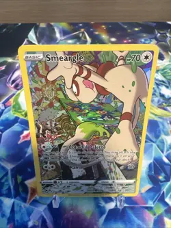 2022 Pokemon Sword & Shield Silver Tempest Smeargle Trainer Gallery #TG10/TG30 - Image 1