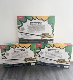 Pokemon TCG Mega Evolution Ascended Heroes Mega Meganium EX Box Factory Sealed - Image 2
