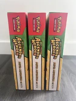 Pokemon TCG Mega Evolution Ascended Heroes Mega Meganium EX Box Factory Sealed - Image 3