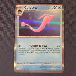 Gorebyss 056/182 - Destined Rivals - Rare Holo Pokemon Card - NM - Image 1