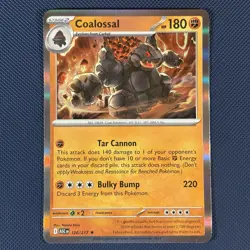 Coalossal 120/217 - Ascended Heroes - Rare Holo Pokemon Card - NM - Image 1