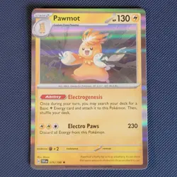 Pawmot 076/198 - Scarlet & Violet - Rare Holo Pokemon Card - NM - Image 1