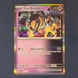 Iron Boulder 046/131 - PE - Rare Holo Pokemon Card - NM - Image 1