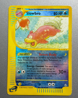 Slowbro 33/147 Aquapolis Reverse Holo Rare 2002 Pokemon TCG E Series - Image 1