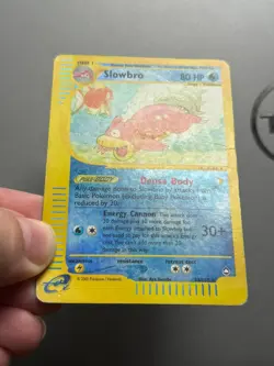 Slowbro 33/147 Aquapolis Reverse Holo Rare 2002 Pokemon TCG E Series - Image 3