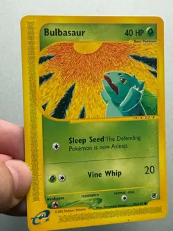 Bulbasaur 95/165 Common Expedition Base Set Pokemon E-Series Card - Image 2