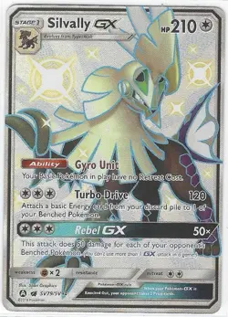 Silvally GX SV79/SV94 Pokemon Hidden Fates: Shiny Vault Shiny Holo Rare - NM - Image 1