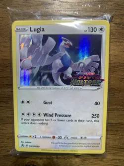 Pokemon LUGIA Vivid Voltage Promo Build And Battle Card Mint New SS - Image 1