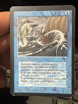 ALPHA Sea Serpent LP Magic MtG - Image 3