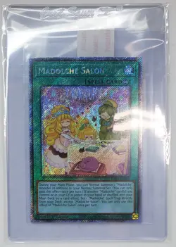 Madolche Salon 1st Edition Quarter Century Secret Rare RA03-EN069 Yu-Gi-Oh! - Image 1