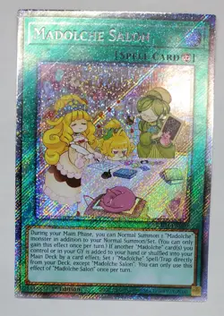 Madolche Salon 1st Edition Quarter Century Secret Rare RA03-EN069 Yu-Gi-Oh! - Image 2