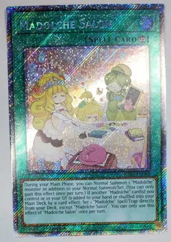 Madolche Salon 1st Edition Quarter Century Secret Rare RA03-EN069 Yu-Gi-Oh! - Image 3
