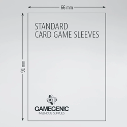 STANDARD CARD GAME VALUE PACK 200 PRIME SLEEVES | Gamegenic - Image 3