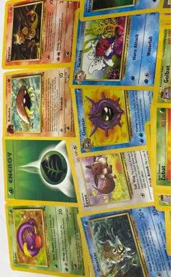 Pokemon Card Lot WOTC Era Mixed Sets Base Jungle Fossil Cards See Photos - Image 2