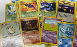 Pokemon Card Lot WOTC Era Mixed Sets Base Jungle Fossil Cards See Photos - Image 4