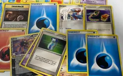 Pokemon Card Lot WOTC Nintendo Vintage Era 50 Cards See Photos - Image 5