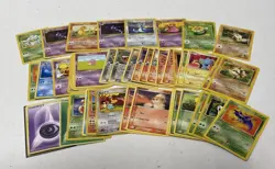 Pokemon Trading Card Lot Mixed Vintage WOTC EX Era Approx 50 Cards - Image 1