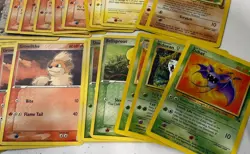 Pokemon Trading Card Lot Mixed Vintage WOTC EX Era Approx 50 Cards - Image 5