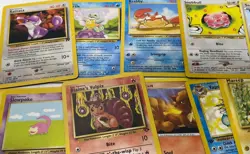 Pokemon Card Lot Vintage WOTC Mixed Sets Non-Holo Approx 50 Cards - Image 2