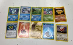 Pokemon Trading Card Lot 50 Pieces Vintage 1st Gen Non Holo Wizards of Coast - Image 3
