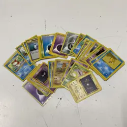 Pokemon Card Lot Vintage WOTC & Early Nintendo Era Approx 50 Cards - Image 1
