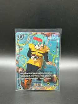 Bulma FS12-14 Full Art Foil Battle Bandai Dragon Ball Super Card Game - Image 1