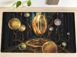 MTG SOL RING Table Playmat TCG CCG Trading Card Game Mat Mouse Pad Free Bag - Image 1