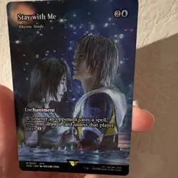Magic: The Gathering Stay with Me Final Fantasy UB Non Foil Blue Mythic EN 0031 - Image 3