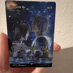 Magic: The Gathering Stay with Me Final Fantasy UB Non Foil Blue Mythic EN 0031 - Image 4