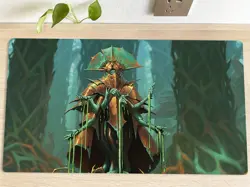 MTG Venerated Rotpriest Table Playmat TCG CCG Trading Card Game Mat Mouse Pad - Image 1