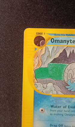 Pokemon Omanyte 41/144 Skyridge - Uncommon ENG WOTC Baba - Image 3