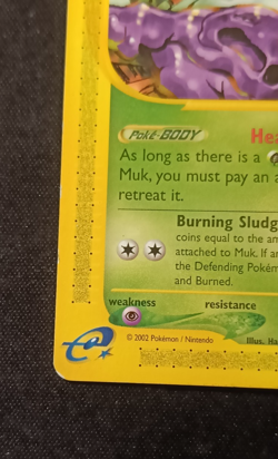 Pokemon Muk 23/147 Aquapolis - Rare Not Holo ENG Good/EXC WOTC - Image 5