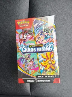 Pokemon TCG Mega Evolution Chaos Rising Booster Bundle New SEALED - Image 1