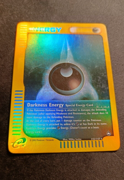 Pokemon Darkness Energy 142/147 Aquapolis - Reverse Holo ENG WOTC MP+ - Image 2