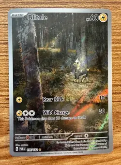 Blitzle - 195/182 Paradox Rift Illustration Rare Pokemon - NM/MINT - Image 1